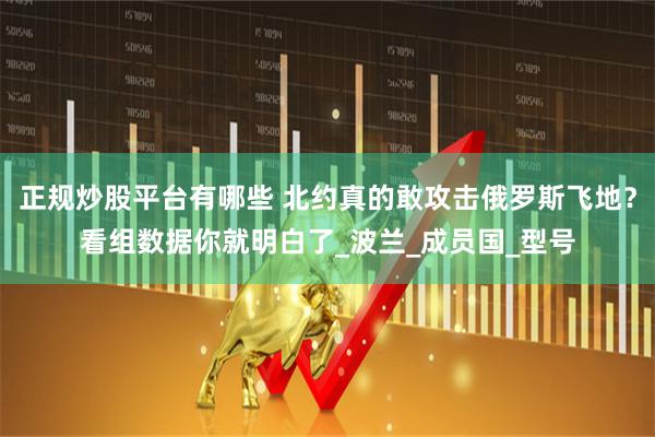 正规炒股平台有哪些 北约真的敢攻击俄罗斯飞地？看组数据你就明白了_波兰_成员国_型号
